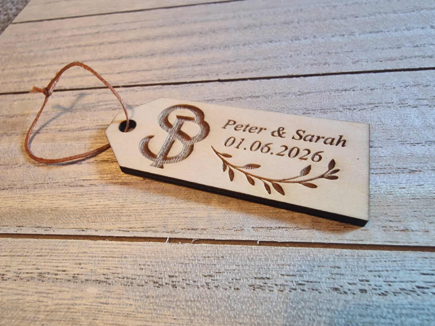 Wedding favour tag/name tag