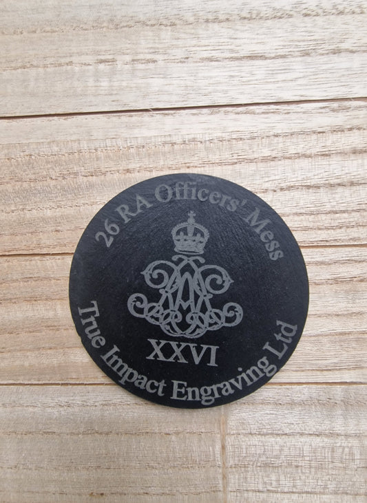 Slate coaster